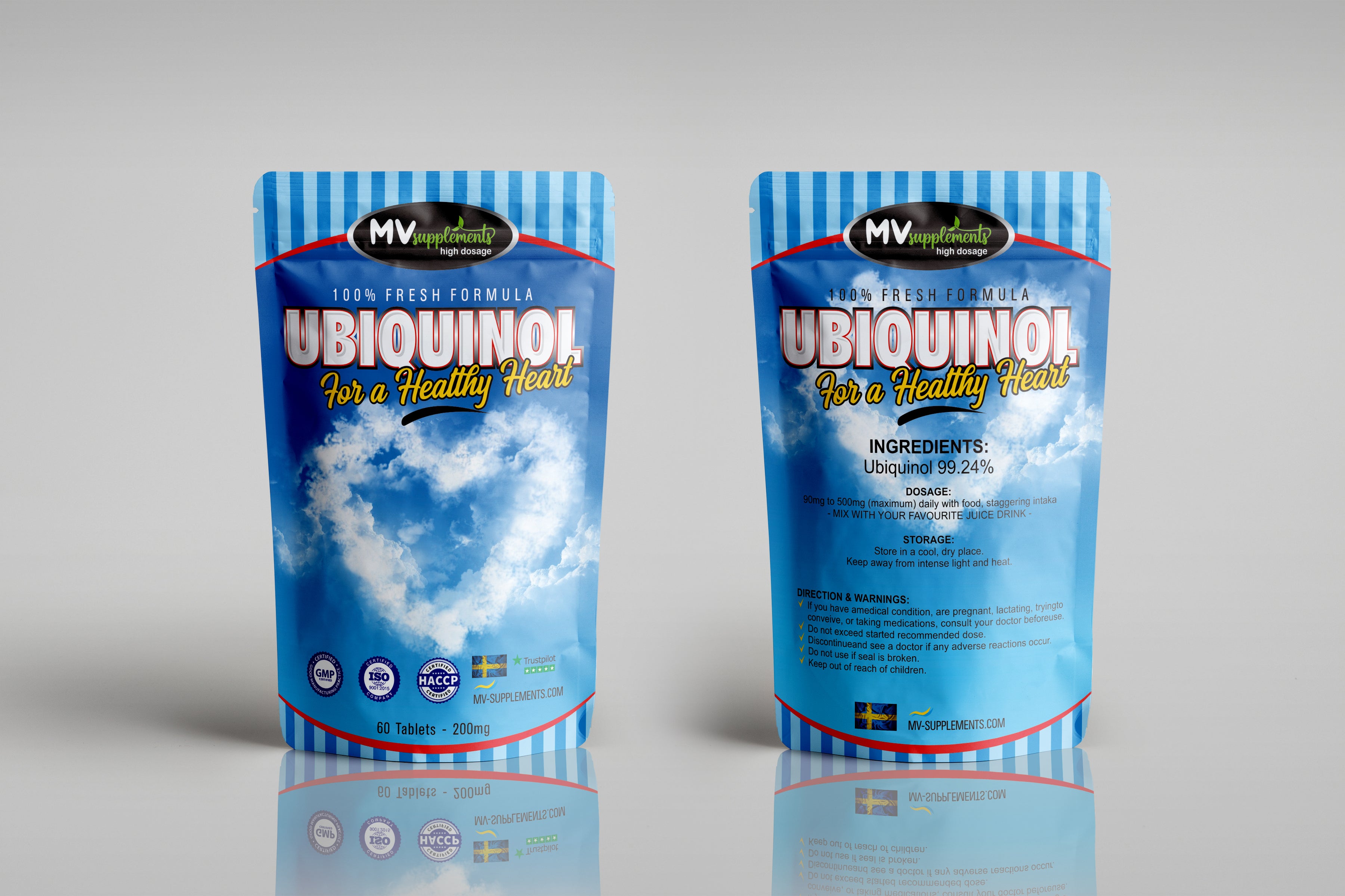 Ubiquinol Capsules for sale in Europe (Sweden)