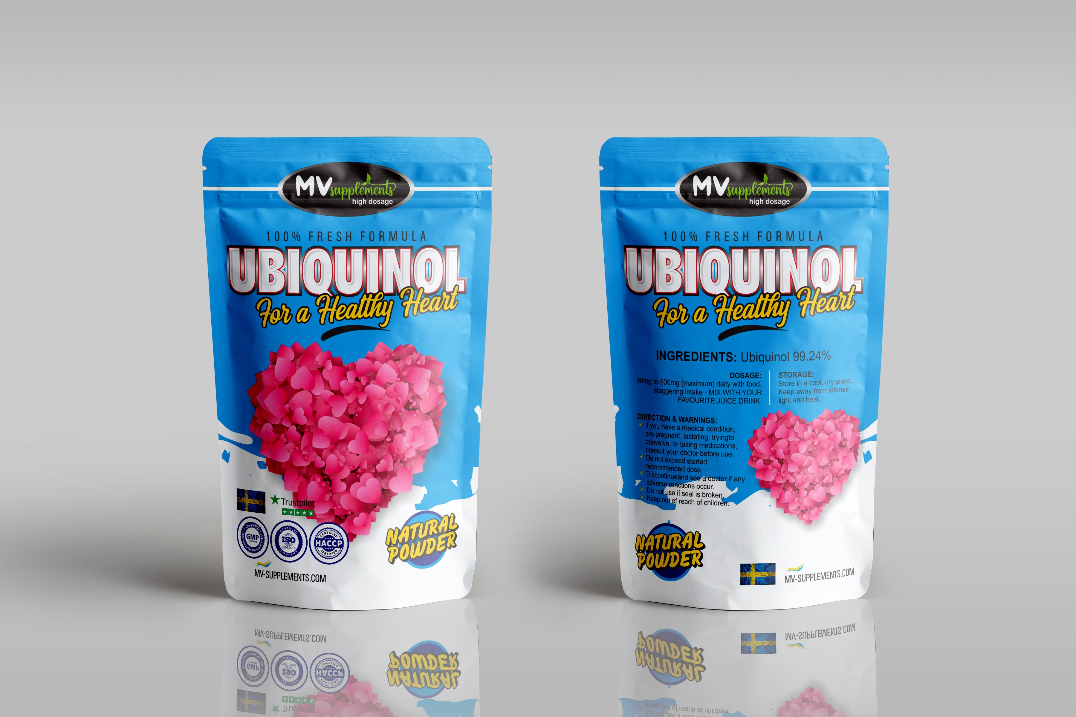 Pure Ubiquinol Powder europe